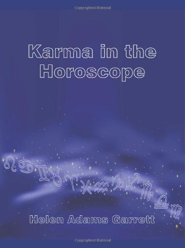 Karma In The Horoscope [Paperback]