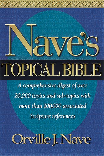 Nave's Topical Bible-Kjv [Hardcover]