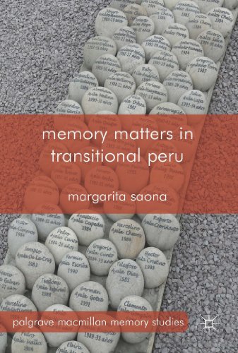 Memory Matters in Transitional Peru [Hardcover]