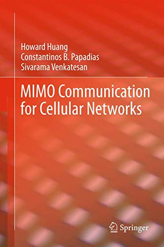 MIMO Communication for Cellular Netorks [Paperback]