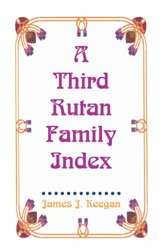 Third Rutan Family Index [Paperback]