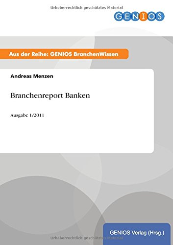 Branchenreport Banken (german Edition) [Paperback]