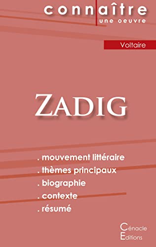 Fiche De Lecture Zadig De Voltaire (Analyse Litteraire De Reference Et Resume Co