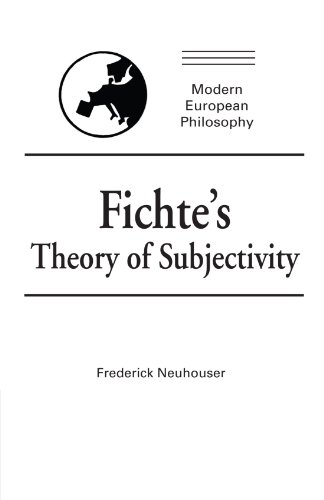 Fichte's Theory of Subjectivity [Paperback]