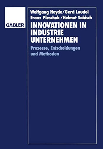 Innovationen in Industrieunternehmen: Prozesse, Entscheidungen und Methoden [Paperback]