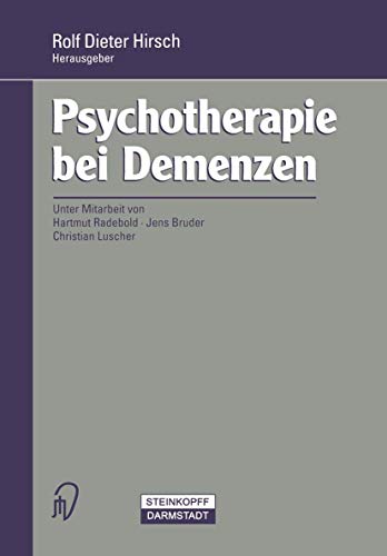 Psychotherapie bei Demenzen [Paperback]