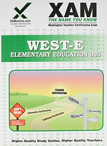 WEST-E Elementary Education Teacher Certification Test Prep Study Guide [Paperback]