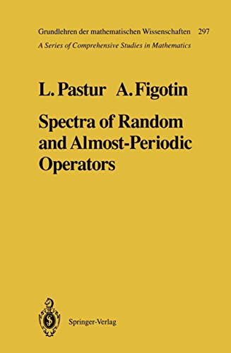 Spectra of Random and Almost-Periodic Operators [Paperback]