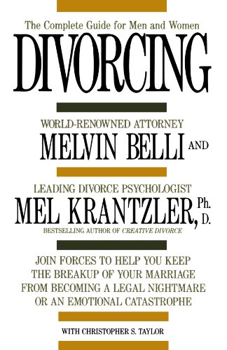 Divorcing The Complete Guide for Men and Women [Paperback]