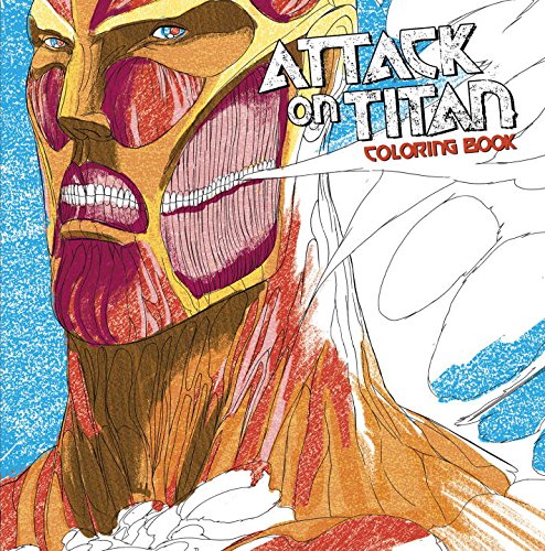 Attack on Titan Adult Coloring Book [Paperback]