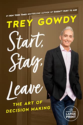 Start, Stay, or Leave: The Art of Decision Making [Paperback]