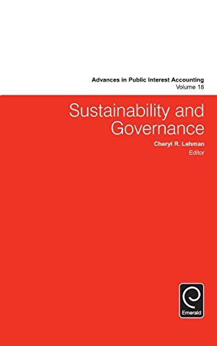 Sustainability And Governance (advances In Public Interest Accounting) [Hardcover]