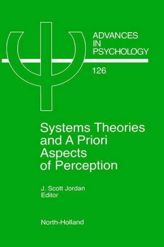 System Theories and A Priori Aspects of Perception [Hardcover]