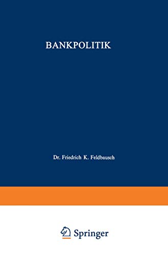 Bankpolitik [Paperback]