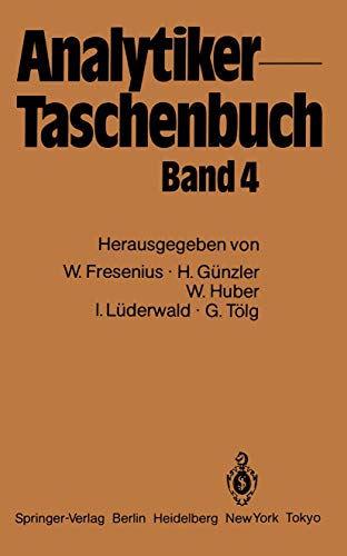 Analytiker-Taschenbuch: Band 4 [Paperback]