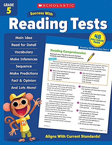 Scholastic Success with Reading Tests Grade 5