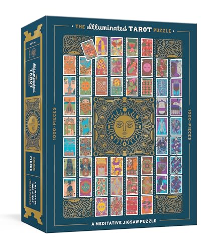 The Illuminated Tarot Puzzle: A Meditative 1000-Piece Jigsaw Puzzle: Jigsaw Puzz [Game]