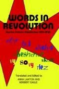 Words In Revolution Russian Futurist Manifestoes 1912-1928 [Paperback]