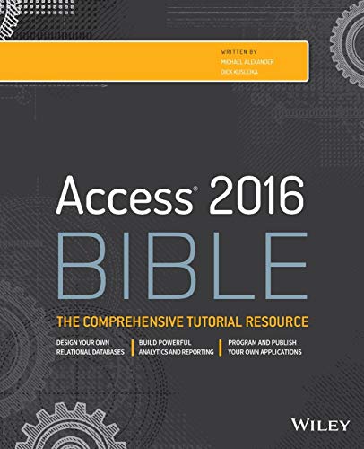 Access 2016 Bible [Paperback]