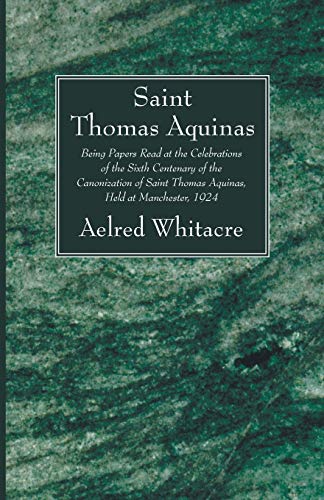 St. Thomas Aquinas [Paperback]