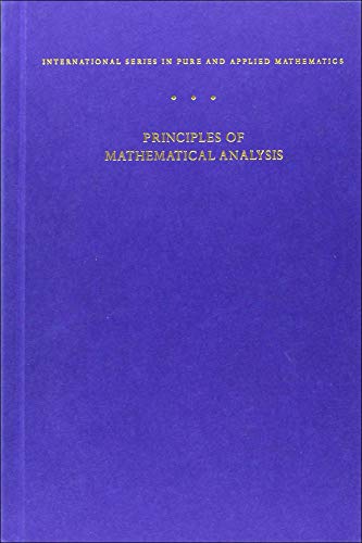 Principles of Mathematical Analysis [Hardcover]