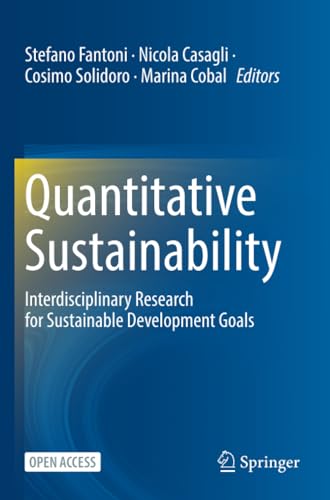 Quantitative Sustainability: Interdisciplinary Research for Sustainable Developm [Paperback]