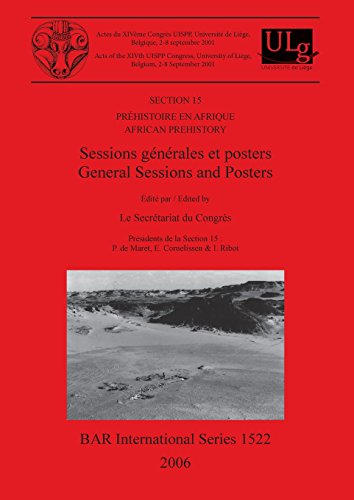 47998Prehistoire en Afrique / Africa Prehistory Sessions generales et posters [Paperback]