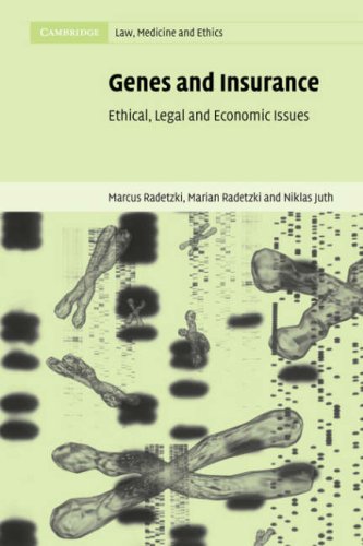 Genes and Insurance Ethical, Legal and Economic Issues [Paperback]