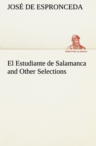 Estudiante de Salamanca and Other Selections [Paperback]