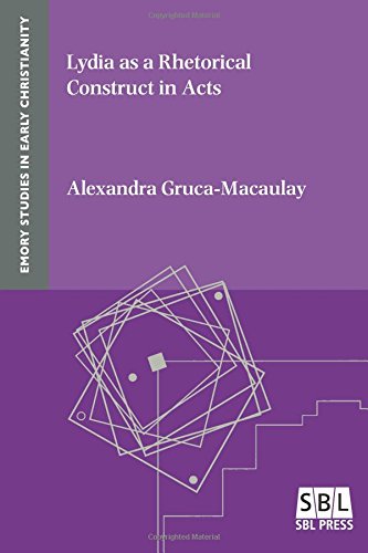 Lydia As A Rhetorical Construct In Acts (emory Studies In Early Christianity) [Paperback]