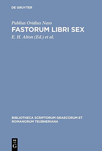 Fastorum Libri Sex [Paperback]