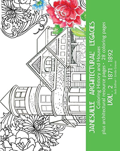 Coloring Historical Janesville Vol. 2 [Paperback]