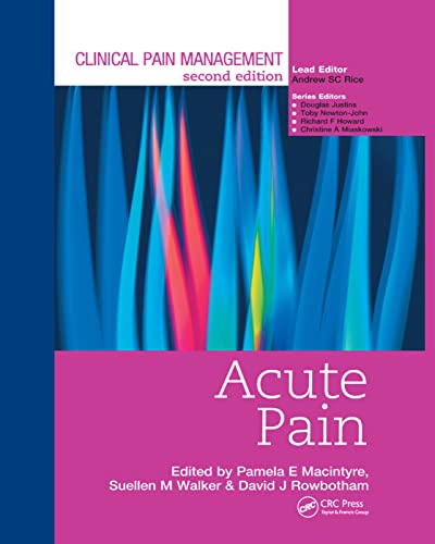 Clinical Pain Management  Acute Pain Acute Pain [Paperback]