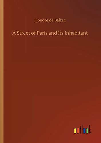 Street Of Paris And Its Inhabitant