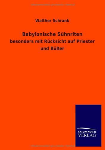 Babylonische Shnriten [Paperback]