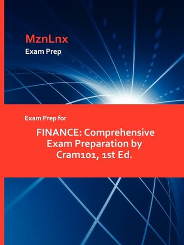 Exam Prep for Finance  Comprehensive Exam Preparation [Paperback]