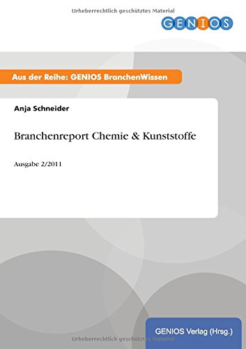 Branchenreport Chemie & Kunststoffe (german Edition) [Paperback]