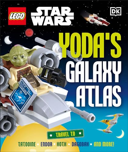 LEGO Star Wars Yoda's Galaxy Atlas  (Library Edition): Much to see, there is... [Hardcover]