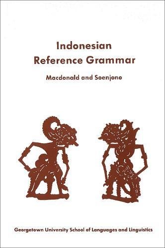 A Student's Reference Grammar Of Modern Formal Indonesian [Paperback]