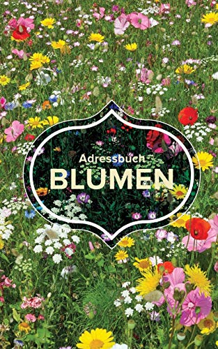 Adressbuch Blumen (german Edition) [Paperback]