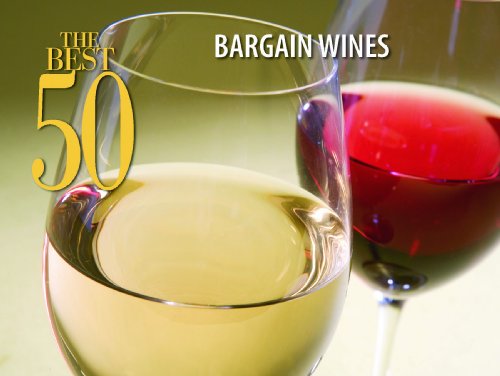 The Best 50 Bargain Wines [Paperback]