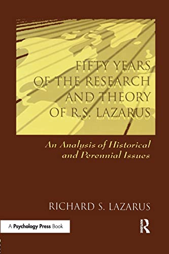 Fifty Years of the Research and theory of R.s. Lazarus An Analysis of Historica [Paperback]