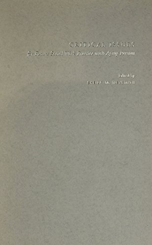 Critical Issues For Future Social Work Practice With Aging Persons [Hardcover]