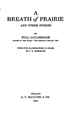 A Breath Of Prairie, And Other Stories [Paperback]