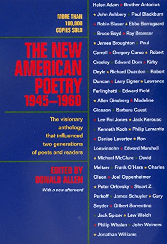 The Ne American Poetry, 1945-1960 [Paperback]