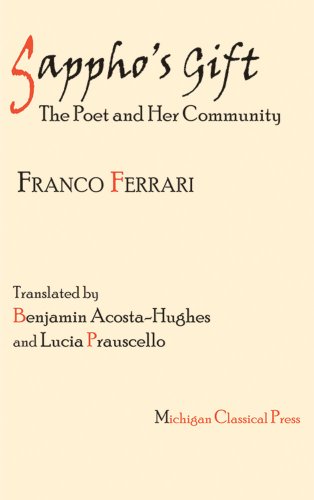 Sappho's Gift: The Poet and Her Community [Hardcover]