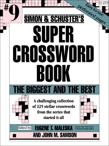 Simon & Schuster Super Crossword Book 9: