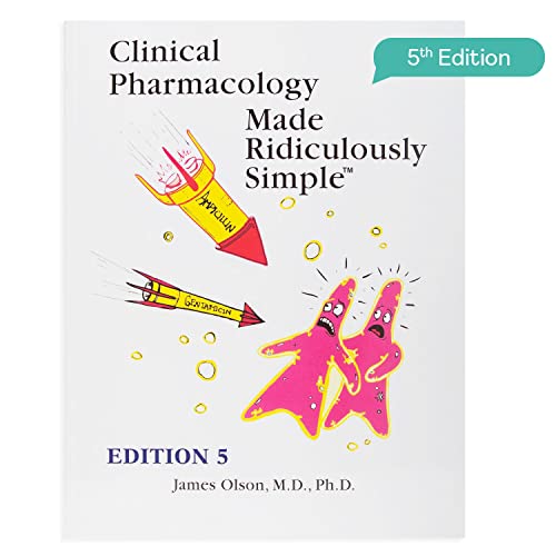 Clinical Pharmacology Made Ridiculously Simple [Paperback]