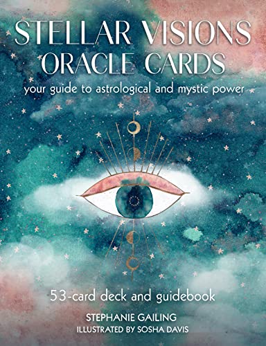 Stellar Visions Oracle Cards: 53-Card Deck and Guidebook: Your Guide to Astrolog [Kit]