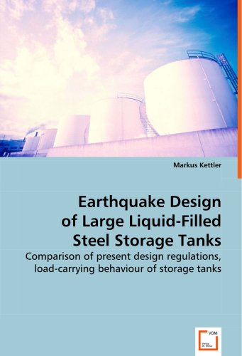 Earthquake Design of Large Liquid-Filled Steel Storage Tanks [Paperback]